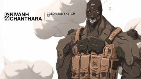 COLORIZED SKETCH 08