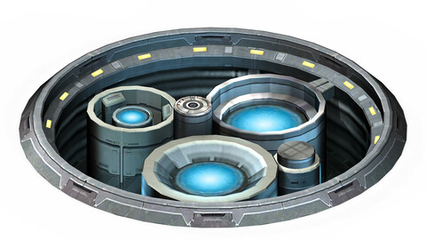 Mechanical-ground lamp 01