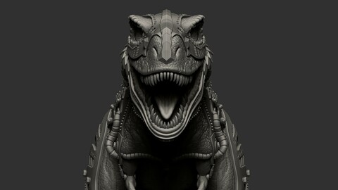 Battle Rex Sculpt