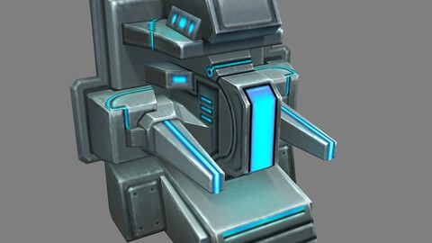 Wall Fortress - Machine Gun Type 02