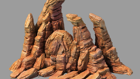 Battlestar - Desert Bizarre Boulders 03