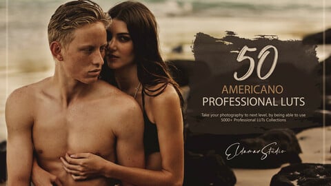 50 Americano LUTs and Presets Pack