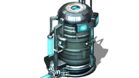Future World - Ground Chemical Container 03