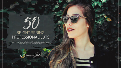 50 Bright Spring LUTs and Presets Pack