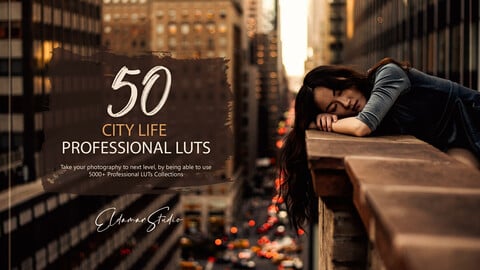 50 City Life LUTs and Presets Pack