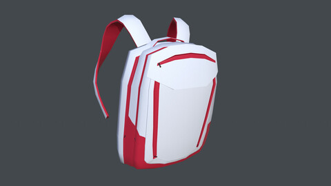 Backpack lowpoly