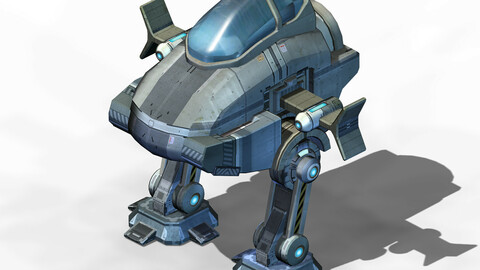 Ground object - operating robot