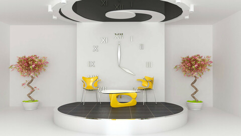 Clock and presentation