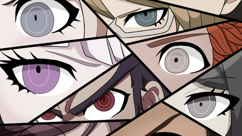 Danganronpa Trigger Happy Havoc Eye Poster