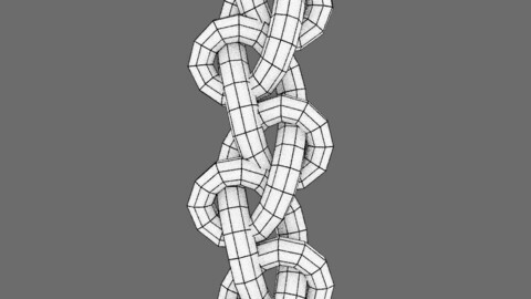 double tatted chain braid