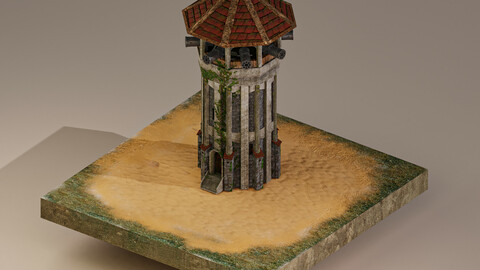 Archer Tower Level 15 3D Model