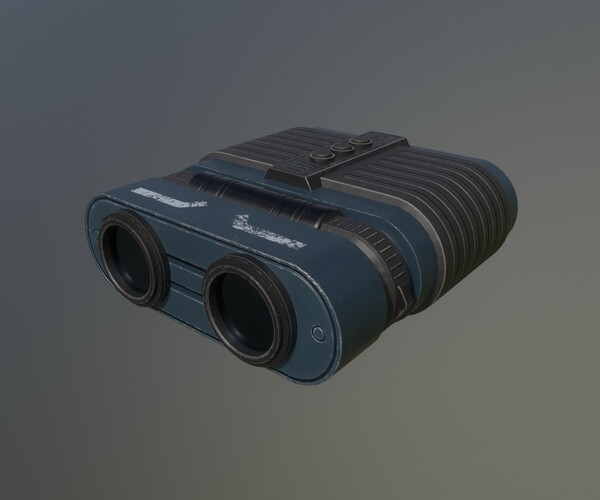 ArtStation Sci Fi binoculars Game Assets