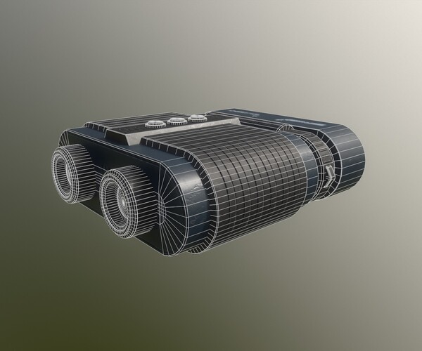 ArtStation - Sci Fi binoculars | Game Assets