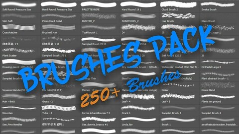 MEGA Brushes Pack Vol - 1 (All-In-One Edition) 1000+ Brushes