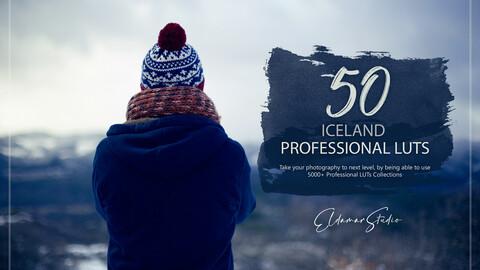 50 Iceland LUTs and Presets Pack