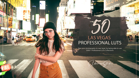 50 Las Vegas LUTs and Presets Pack