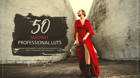 50 Madrid LUTs and Presets Pack