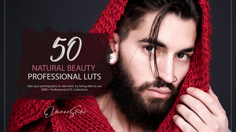 50 Natural Beauty LUTs and Presets Pack