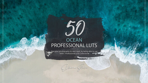 50 Ocean LUTs and Presets Pack