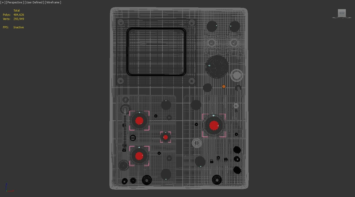 ArtStation - control panel full pack - control panel 3D MODEL | Resources