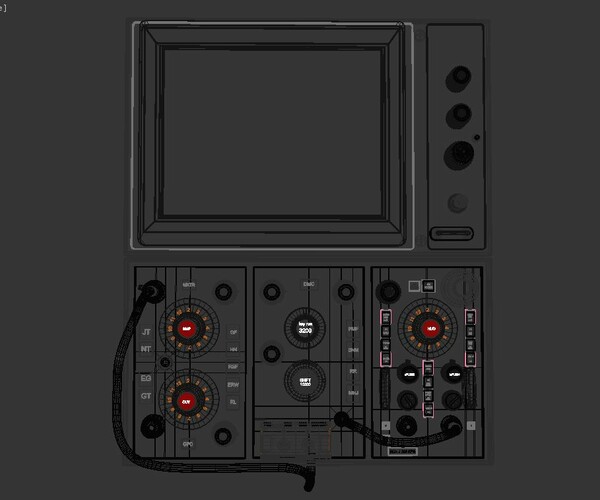 ArtStation - control panel full pack - control panel 3D MODEL | Resources