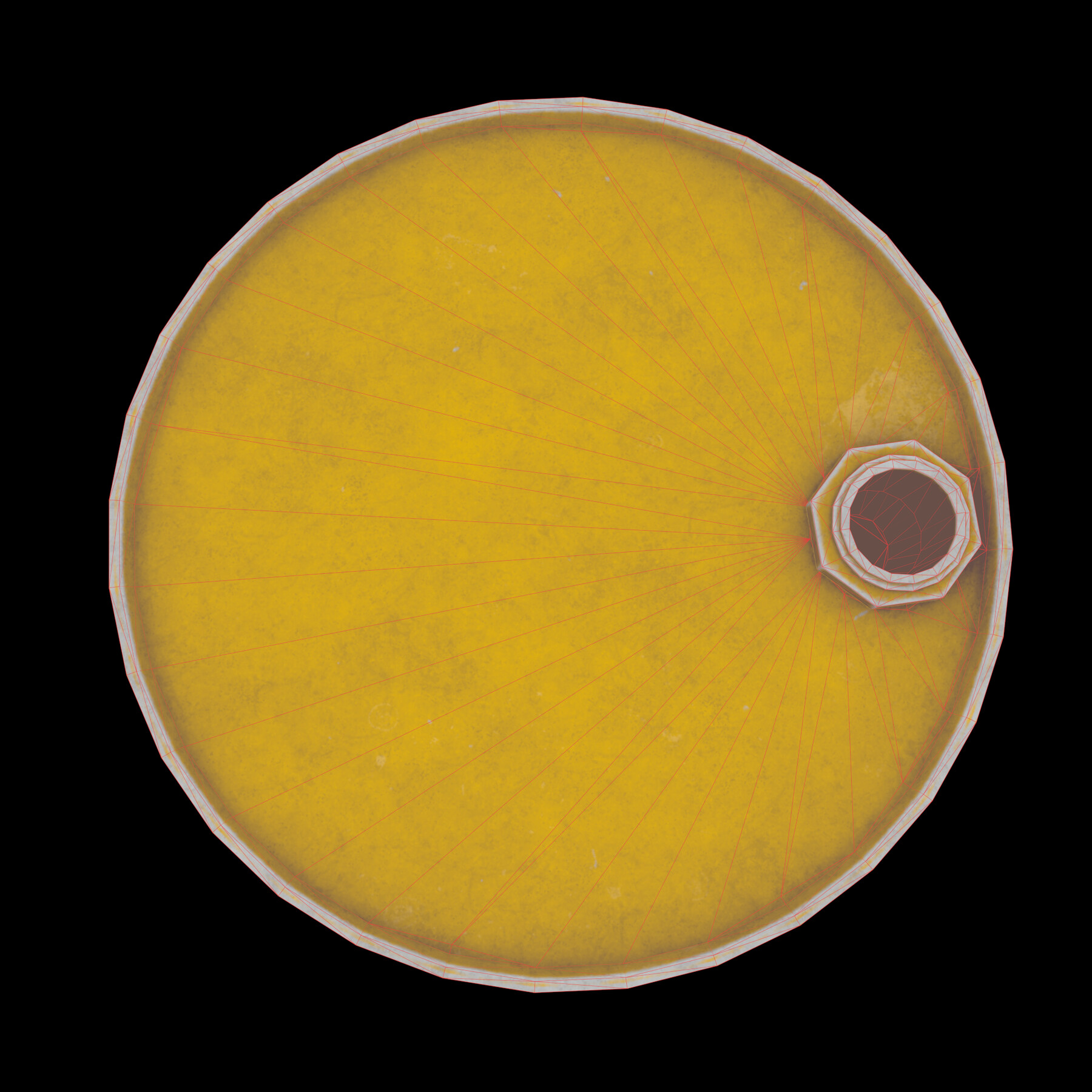 ArtStation Metal drum Game Assets