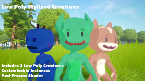Low Poly Creatures Pack 1