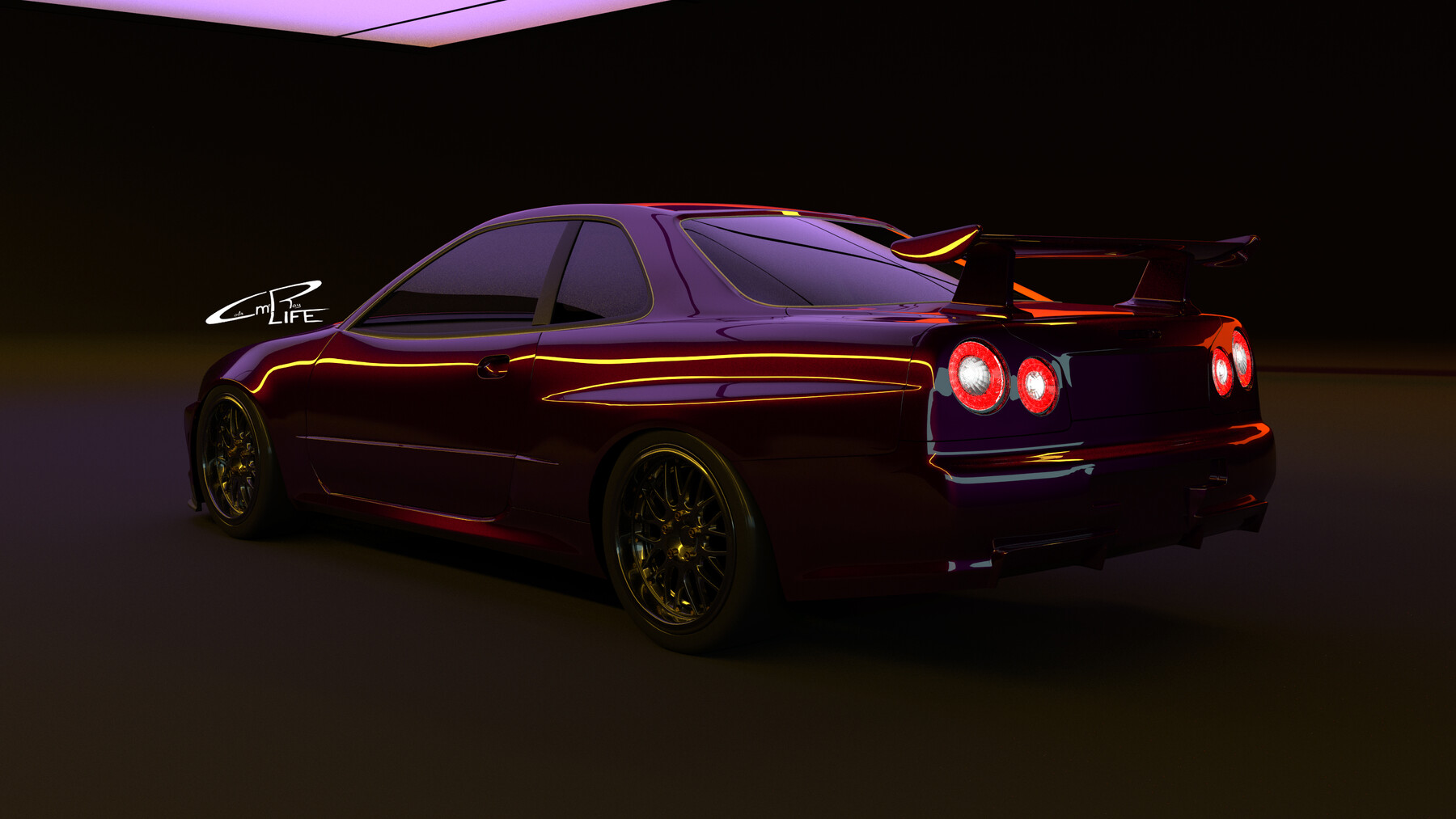 Artstation Nissan Skyline R34 Resources