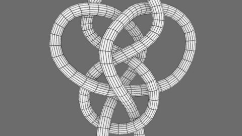 open carric bend knot