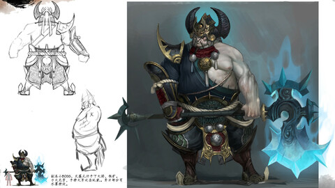 Low poly 3D characters-Destruction