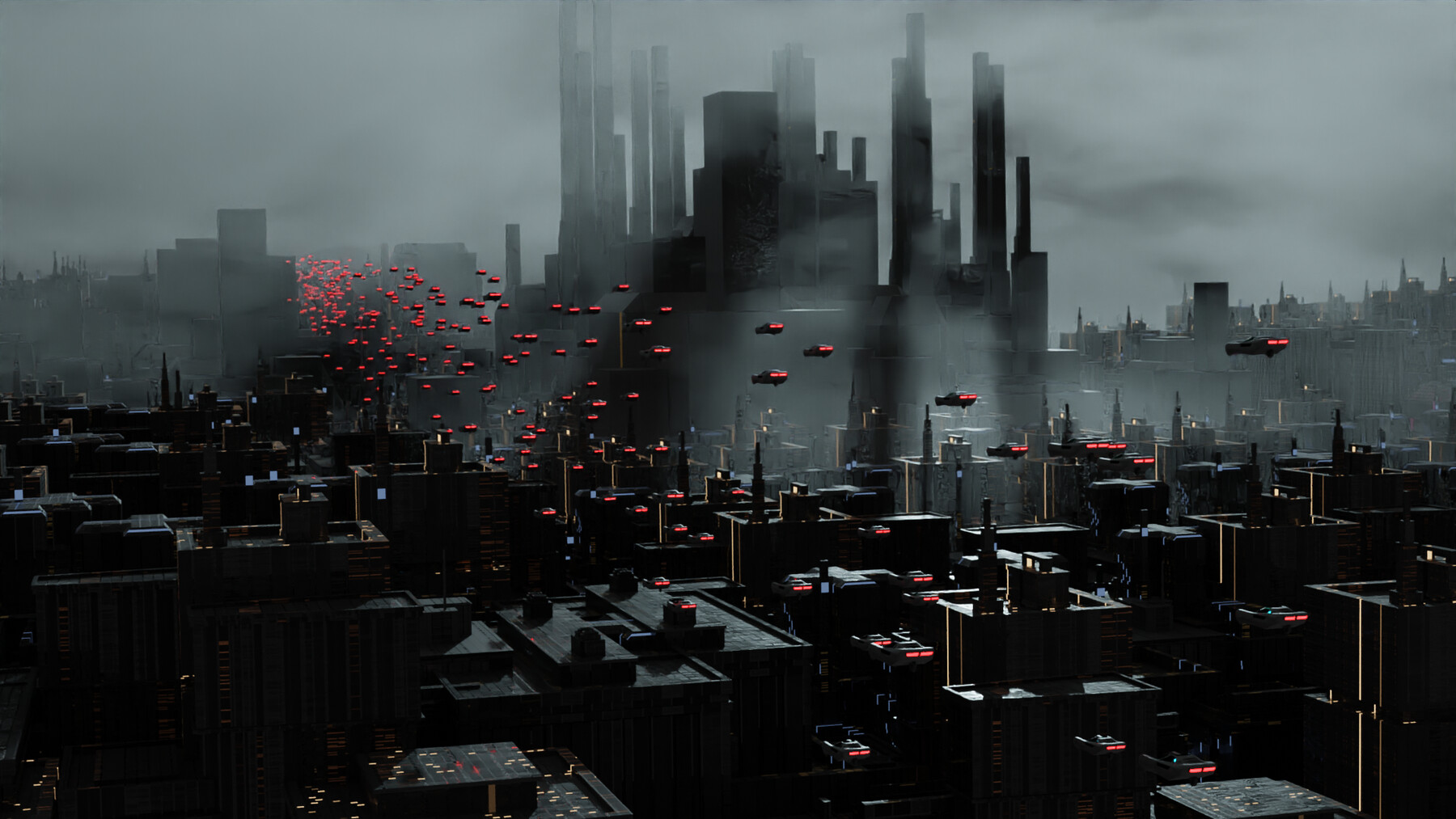 ArtStation - Dystopian City By PaulBlackchester | Resources