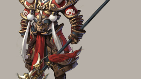 Low poly 3D characters-Haotian day will