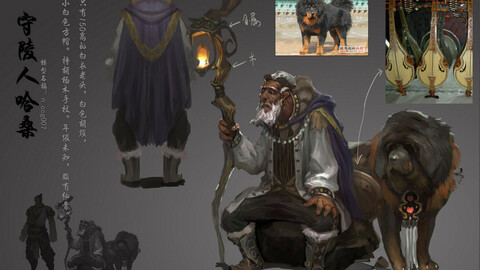 Low poly 3D characters- Shou Lingren Hasan