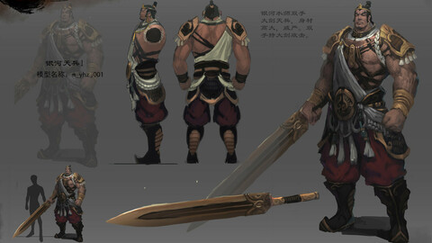 Low poly 3D characters-day Soldier 01