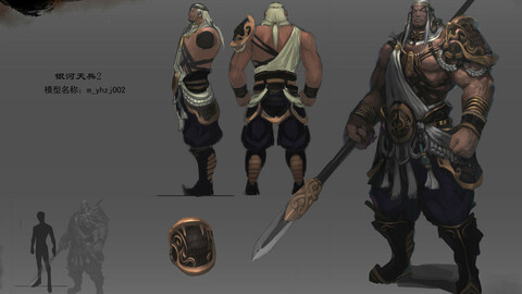 Low poly 3D characters-day Soldier 12