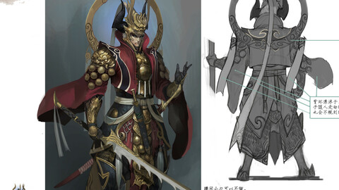 Low poly 3D characters-Marshal