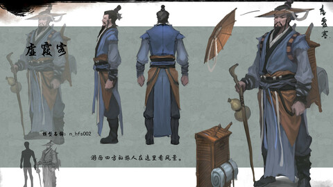 Low poly 3D characters-Virtual Summer