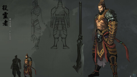 Low poly 3D characters-Player