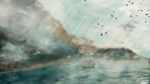 PIRATES AND THE ISLAND