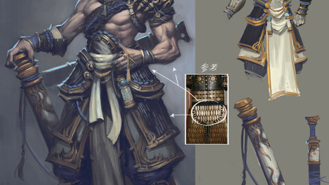 Low poly 3D characters - The Horse Watch