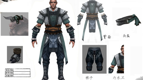 Cloth Set - Monkey 07