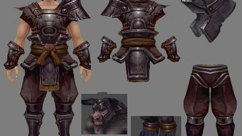 Armor Set - Monkey 08