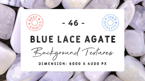 46 Blue Lace Agate Background Textures