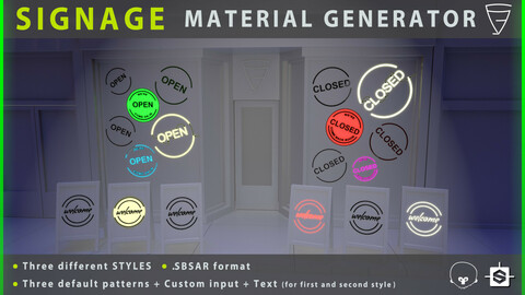 Signage Material Generator