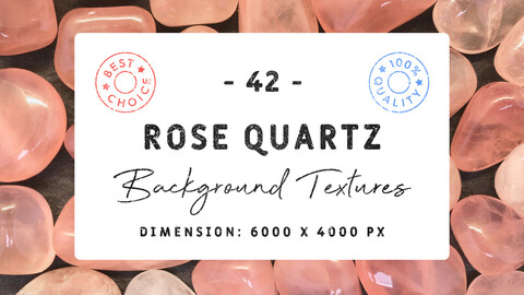 42 Rose Quartz Background Textures