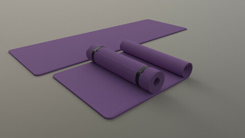 PBR Yoga Mat - Purple