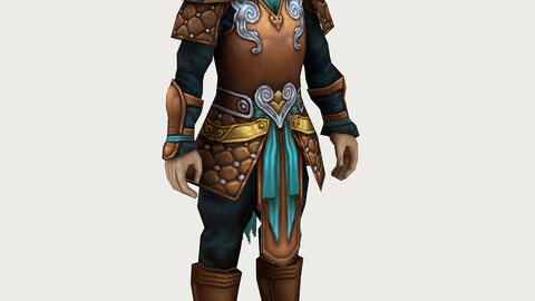 Leather Suit - Male 01