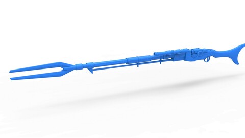 1:6 Cosplay 3D printable Amban sniper blaster rifle from The Mandalorian TV series