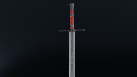 Executioner Sword - Low Poly