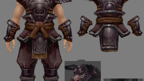 Light Armor Set - Men 08